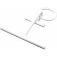 PORTA CLEAT WHITE 1PC/PK
