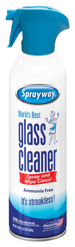 Sprayway Fresh Scent Glass Cleaner 19 oz Spray, Pack of 6