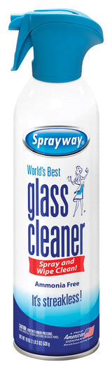 Sprayway Fresh Scent Glass Cleaner 19 oz Spray, Pack of 6