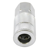 Forney Steel Air Coupler 3/8 in. Female X 1/4 in. 1 pc