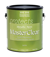 Modern Masters MasterClear Satin Clear Water-Based Protective Topcoat Interior 1 gal, Pack of 2