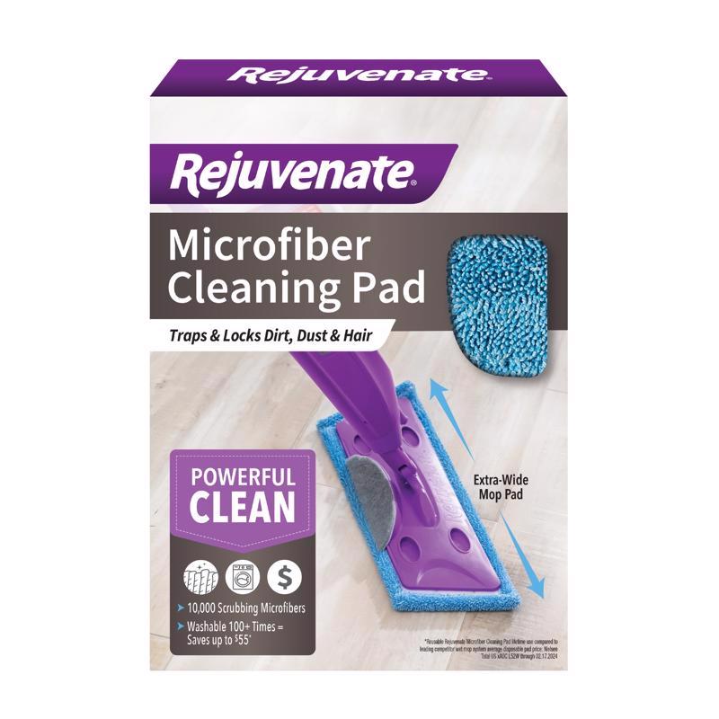 Rejuvenate Click N Clean 17 in. Cleaning Microfiber Mop Refill 1 pk