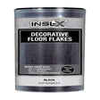 Insl-X Indoor and Outdoor Black Decorative Floor Flakes 12 oz