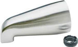 Plumb Pak PP825-30 Bathtub Spout, 12.03 in L, 3/4 in Connection, IPS, Chrome-Plated, For: 1/2 in or 3/4 in Pipe