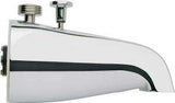Plumb Pak PP825-32 Bathtub Spout with Diverter, 3/4 in Connection, IPS, Chrome-Plated, For: 1/2 in or 3/4 in Pipe