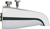 Plumb Pak PP825-32 Bathtub Spout with Diverter, 3/4 in Connection, IPS, Chrome-Plated, For: 1/2 in or 3/4 in Pipe