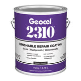 Geocel 2310 Tripolymer Brushable Repair Coating Crystal Clear Multi-Purpose Repair Coating 1 gal, Pack of 4