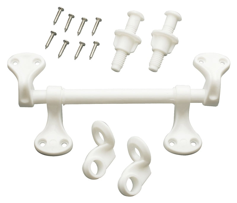Plumb Pak PP835-36 Seat Hinge, Plastic, White