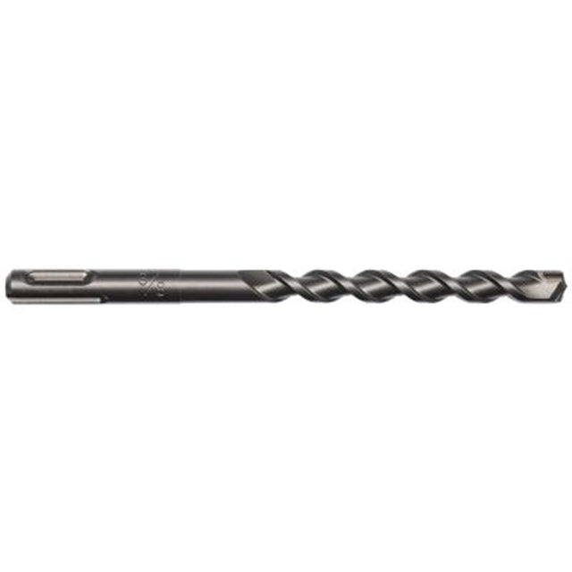 Irwin 322024 Hammer Drill Bit, 3/8 in Dia, 6 in OAL, Twist Flute, 1-Flute, 2 in Dia Shank, SDS Plus Shank