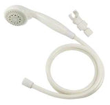 Boston Harbor S2254G22WH Handheld Showerhead, 1.75 gpm, 1/2-14 NPT in Connection, Threaded, 5 -Spray Function, PVC