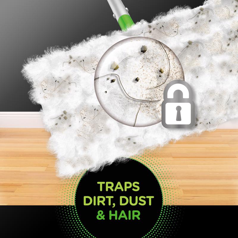 Swiffer Sweeper 5.4 in. Dry Microfiber Dust Mop Refill 20 pk