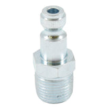 Forney Steel Air Plug 3/8 in. Male X 1/4 in. 1 pc
