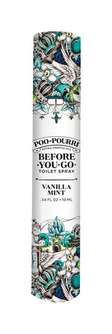 Poo-Pourri Vanilla Mint Scent Odor Eliminator 10 ml Liquid, Pack of 12