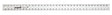 Empire 4003 Straight Edge Ruler, 36 in L, 2 in W, Inch Graduation, Aluminum, 2 in W
