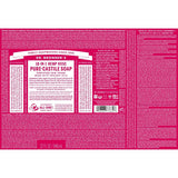 Dr. Bronner's 18-in-1 Organic Hemp Rose Scent Pure-Castile Liquid Soap 16 oz 1 pk, Pack of 12