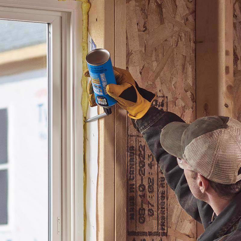 Great Stuff Smart Dispenser Yellow Polyurethane Insulating Foam Sealant 12 oz, Pack of 12