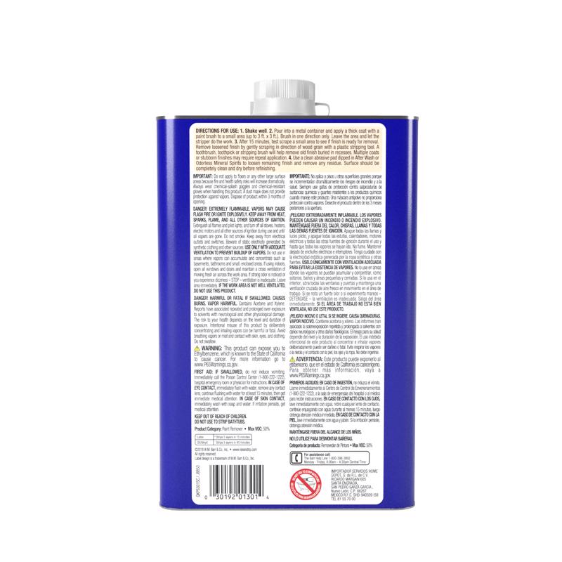 Klean Strip Premium Paint and Varnish Stripper 1 qt, Pack of 4