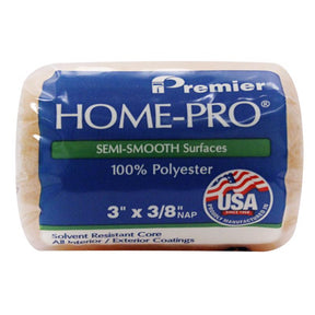 Premier Home-Pro Polyester 3 in. W X 3/8 in. Paint Roller Cover 1 pk, Pack of 36