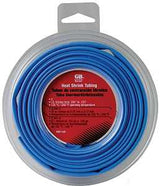 Gardner Bender HST-101 Heat Shrink Tubing, 1/4 in Pre-Shrink, 1/8 in Post-Shrink Dia, 8 ft L, PVC, Blue