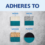 Rust-Oleum Painter's Touch 2X Ultra Cover Ultra Matte Deep Teal Paint+Primer Spray Paint 12 oz, Pack of 6