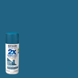 Rust-Oleum Painter's Touch 2X Ultra Cover Ultra Matte Nantucket Blue Paint+Primer Spray Paint 12 oz, Pack of 6