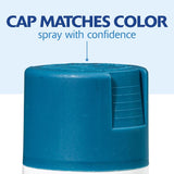 Rust-Oleum Painter's Touch 2X Ultra Cover Ultra Matte Nantucket Blue Paint+Primer Spray Paint 12 oz, Pack of 6