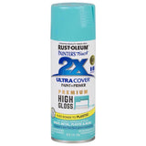 Rust-Oleum Painter's Touch 2X Ultra Cover High-Gloss St Tropez Paint+Primer Spray Paint 12 oz, Pack of 6