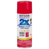 Rust-Oleum Painter's Touch 2X High-Gloss Strawberry Fields Spray Paint 12 oz, Pack of 6