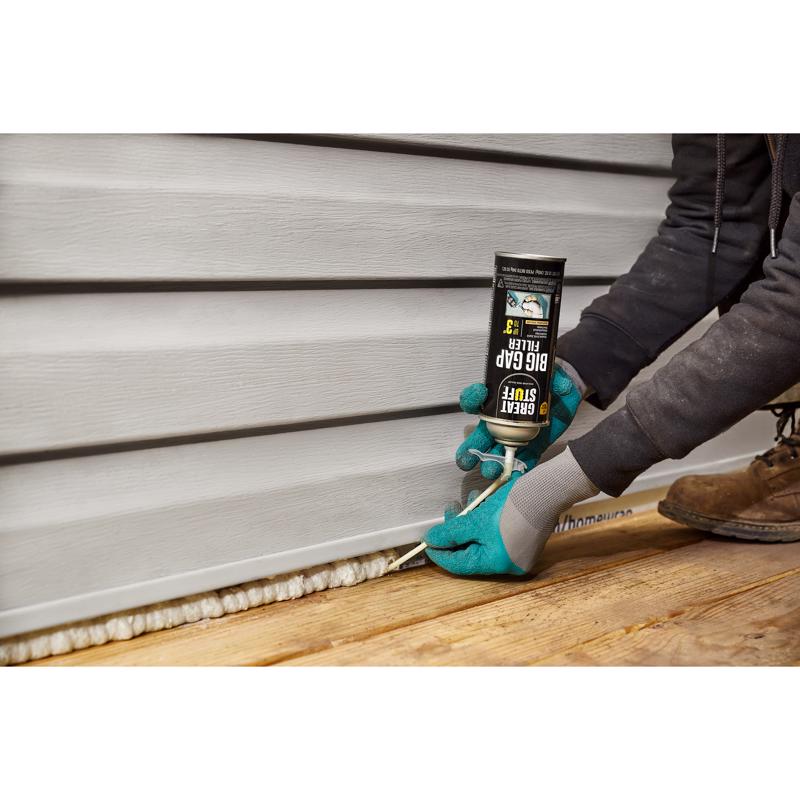 Great Stuff Big Gaps Ivory Polyurethane Insulating Foam Sealant 20 oz, Pack of 12