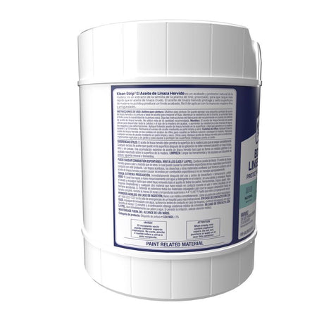 Klean Strip CLO45 Linseed Oil, Liquid, Clear Amber, 5 gal, Can