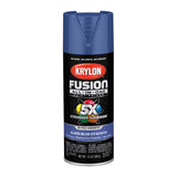 Krylon Fusion All-In-One Gloss Blue Hyacinth Paint+Primer Spray Paint 12 oz, Pack of 6