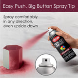 Krylon Fusion All-In-One Gloss Burgundy Paint+Primer Spray Paint 12 oz, Pack of 6