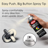 Krylon Fusion All-In-One Gloss Dover White Paint+Primer Spray Paint 12 oz, Pack of 6