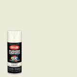 Krylon Fusion All-In-One Gloss Ivory Paint+Primer Spray Paint 12 oz, Pack of 6