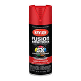 Krylon Fusion All-In-One Gloss Red Pepper Paint+Primer Spray Paint 12 oz, Pack of 6
