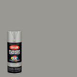 Krylon Fusion All-In-One Gloss Smoke Gray Paint+Primer Spray Paint 12 oz, Pack of 6