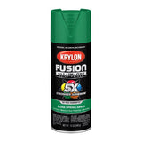 Krylon Fusion All-In-One Gloss Spring Grass Paint+Primer Spray Paint 12 oz, Pack of 6