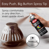 Krylon Fusion All-In-One Satin Espresso Paint+Primer Spray Paint 12 oz, Pack of 6