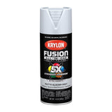 Krylon Fusion All-In-One Matte Glacier Gray Paint+Primer Spray Paint 12 oz, Pack of 6