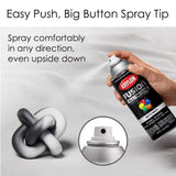 Krylon Fusion All-In-One Matte White Paint+Primer Spray Paint 12 oz, Pack of 6