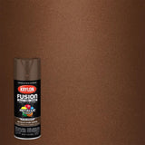 Krylon Fusion All-In-One Metallic Dark Copper Paint+Primer Spray Paint 12 oz, Pack of 6