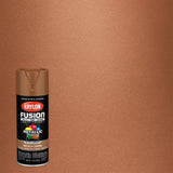 Krylon Fusion All-In-One Metallic Copper Paint+Primer Spray Paint 12 oz, Pack of 6