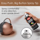Krylon Fusion All-In-One Metallic Copper Paint+Primer Spray Paint 12 oz, Pack of 6
