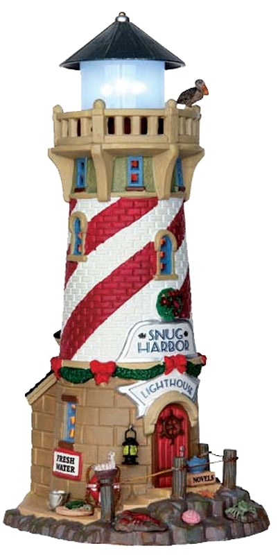 Lemax 65163 Snub Harbor Lighthouse, 4.5 V