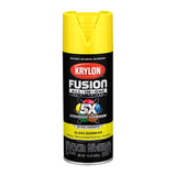 Krylon Fusion All-In-One Gloss Sunbeam Paint+Primer Spray Paint 12 oz, Pack of 6