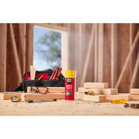 Great Stuff Gaps & Cracks Ivory Polyurethane Insulating Foam Sealant 20 oz, Pack of 12