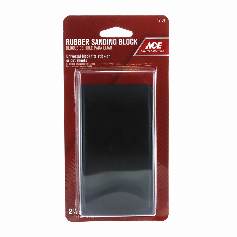 Ace 2-1/2 in. W X 4-3/4 in. L Assorted Rubber Grit Sanding Block, Pack of 6