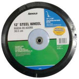 Arnold 1275-B Tread Wheel, Semi-Pneumatic, For: Lawn Mowers, Steel