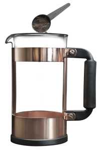 Primula PCCP-6508S-2 Coffee Press, 32 oz Capacity, 8-Pan, Copper/Glass, Pack of 2