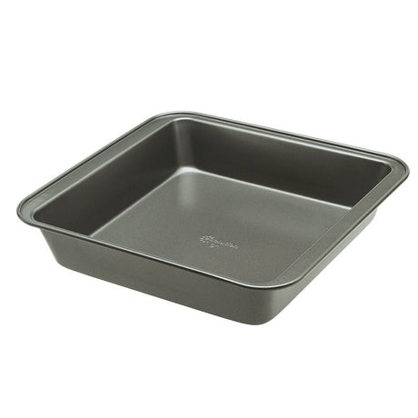 Ecolution BakeIns Series EIGY-7423 Cake Pan, Square, 9 in OAL, Carbon Steel, Non-Stick: Yes, Dishwasher Safe: Yes